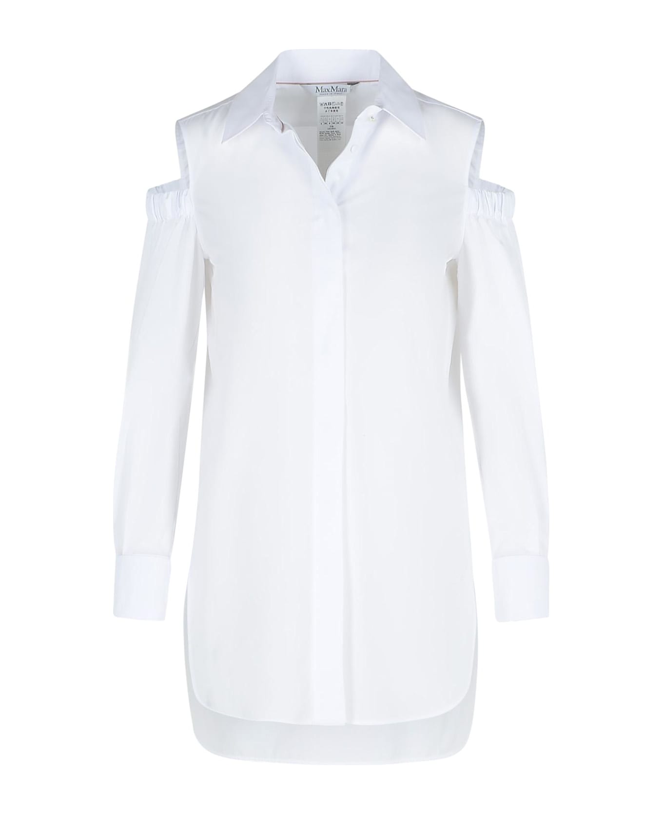 Max Mara 
ragni
 White Cotton Shirt - White