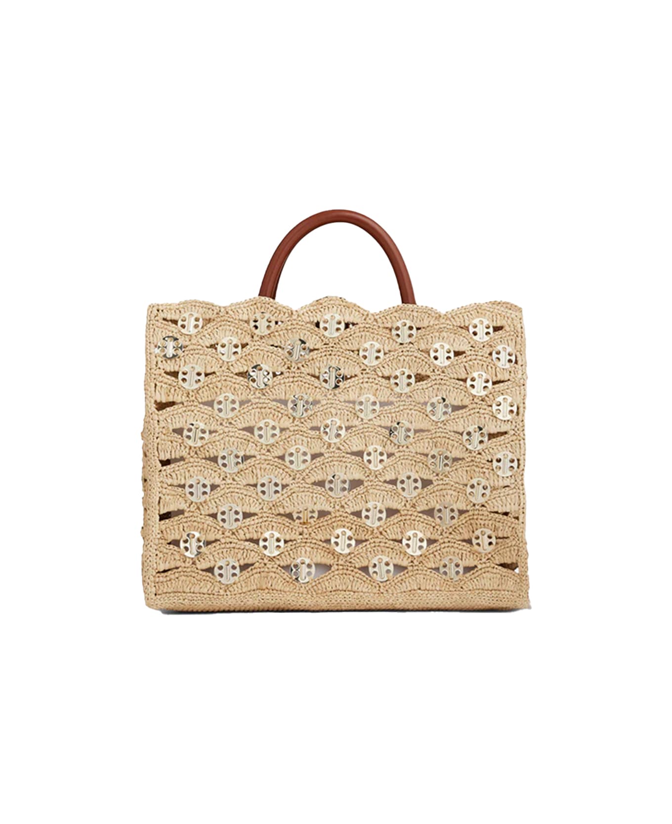 Paco Rabanne '1969' Handbag - Natural