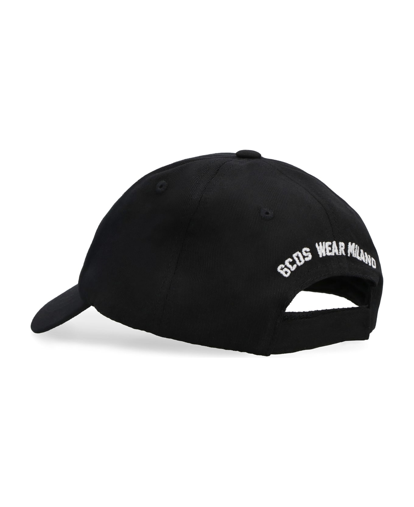 GCDS Logo Baseball Cap - black