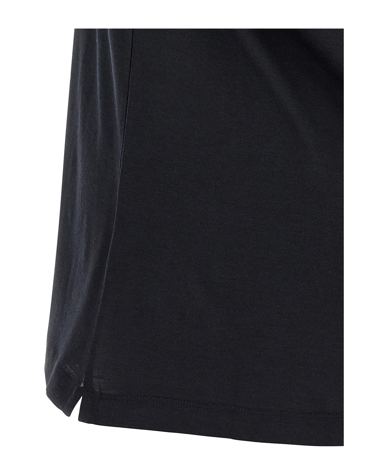 Brunello Cucinelli Silk T-shirt - Black  