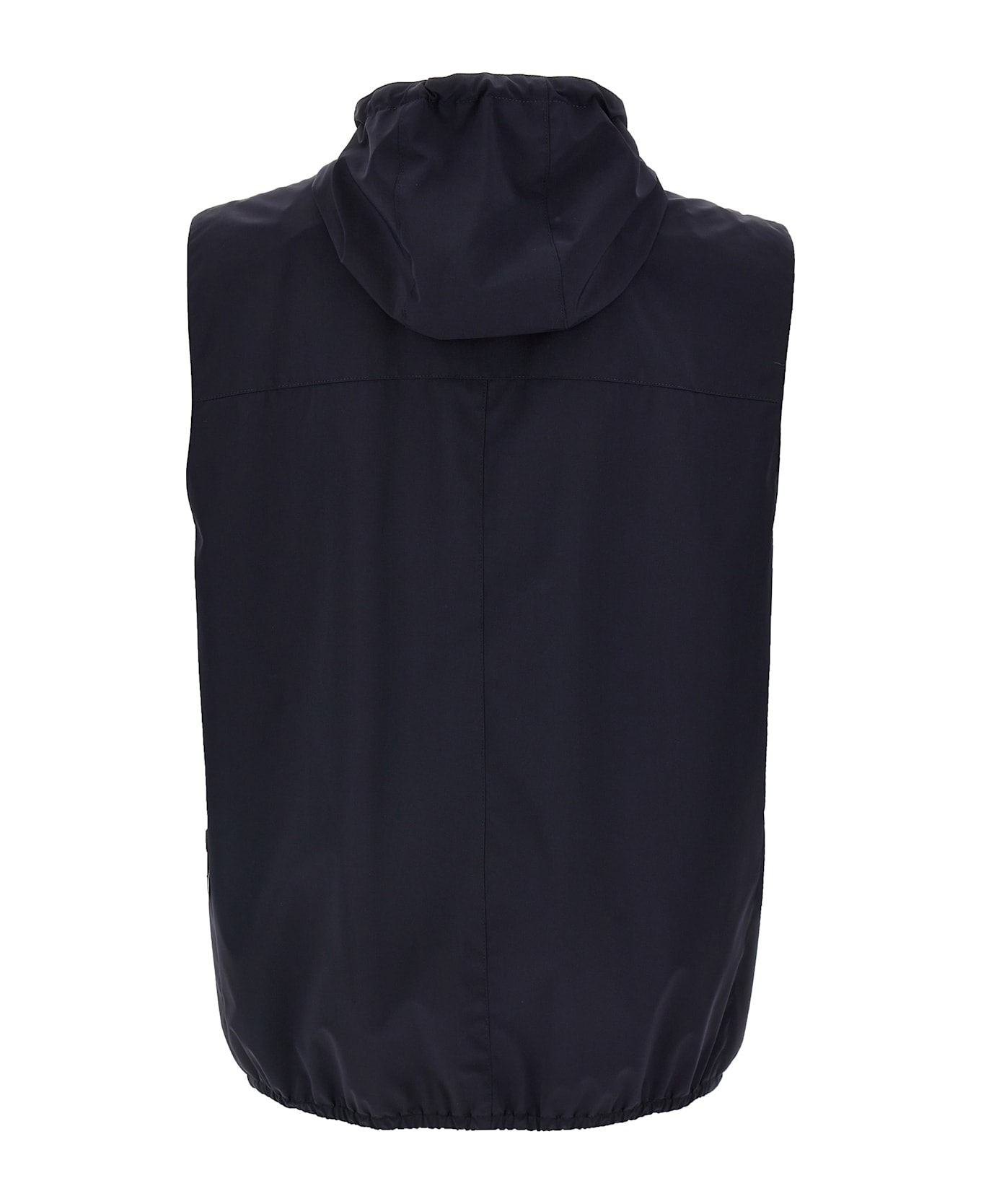 Brunello Cucinelli Water-repellent Vest - Navy