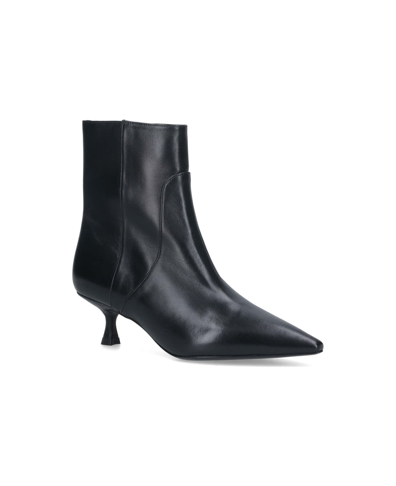 Stuart Weitzman 'naomi 50' Ankle Boots - Black  