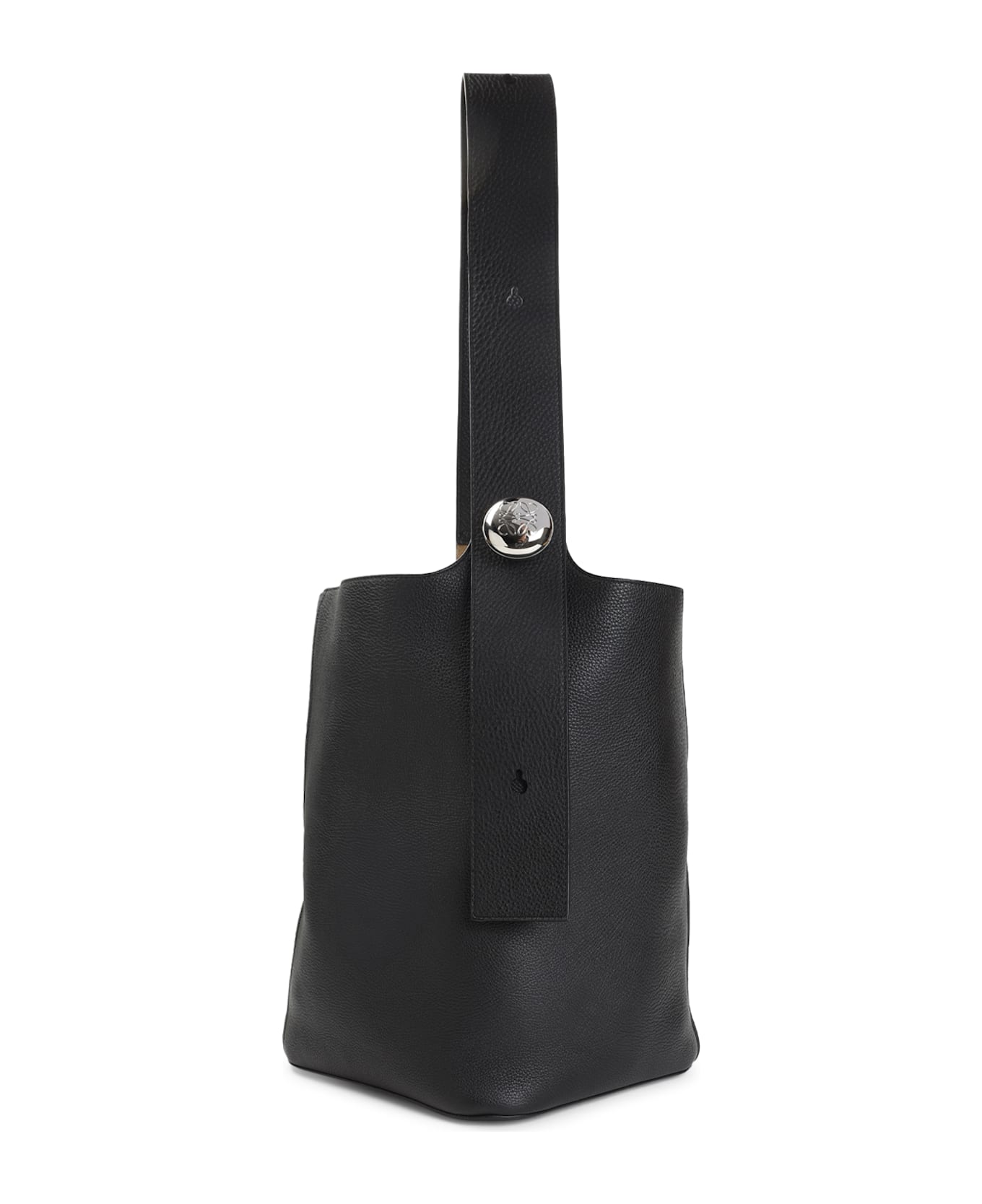 Loewe Pebble Large Bucket Bag - Black