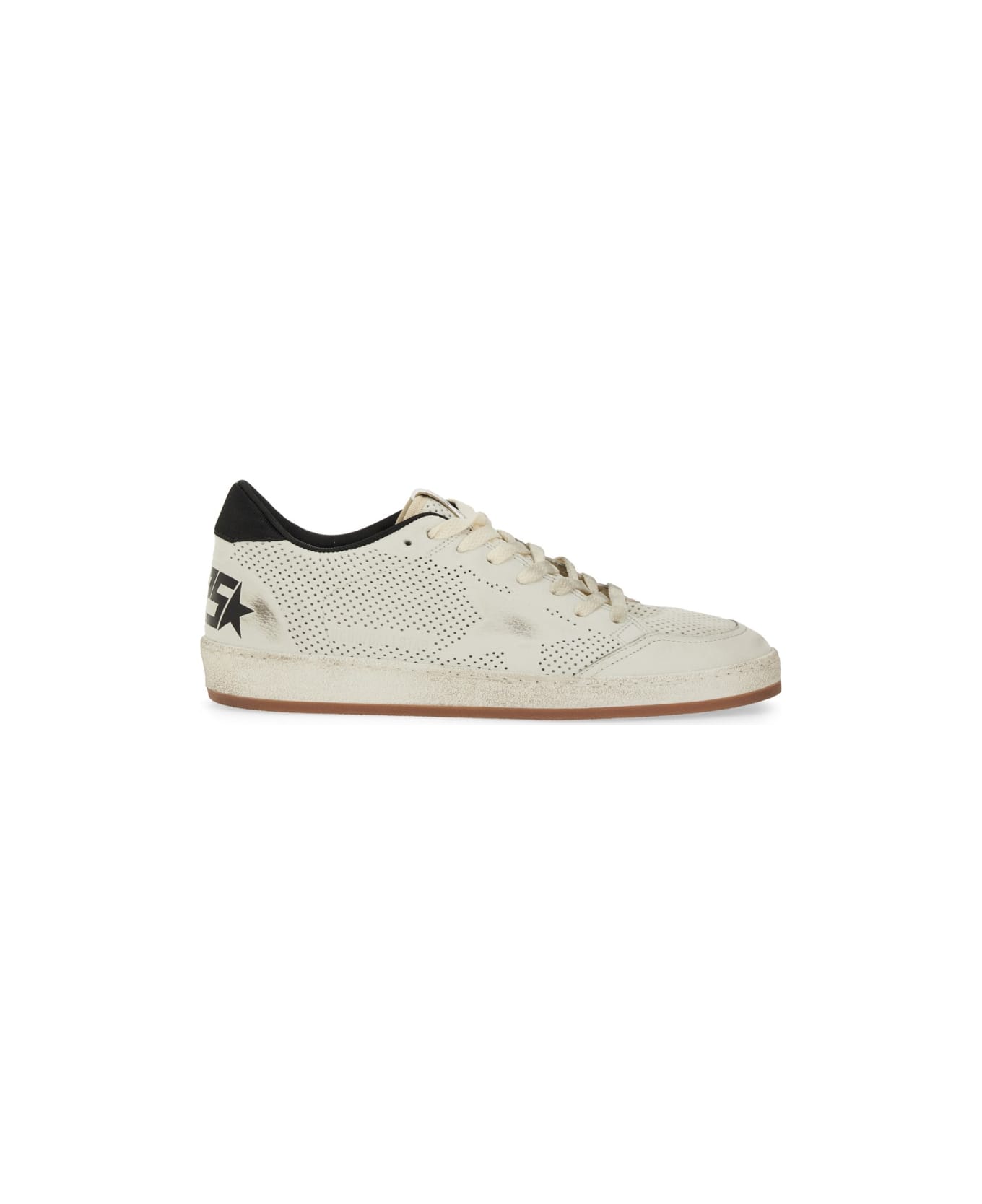 Golden Goose Ball Star Sneaker - WHITE