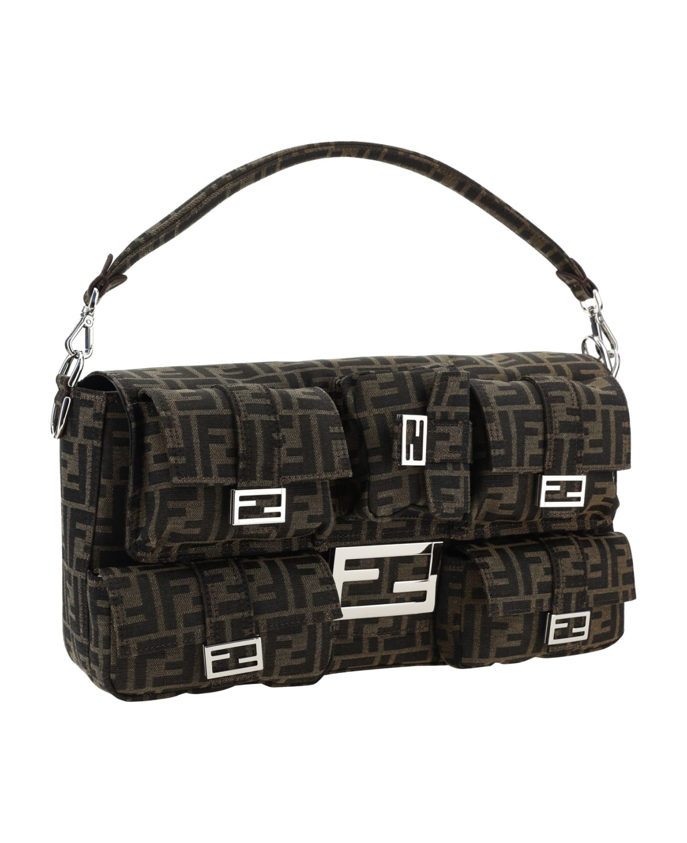 Fendi Maxi Multipocket Baguette Tote Bag - Tbmr+pallad. ショルダーバッグ
