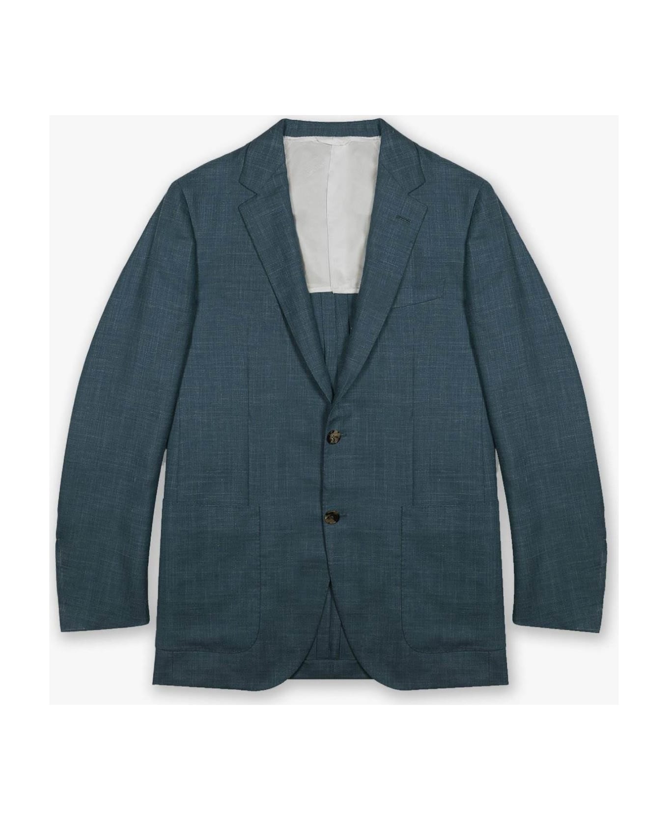 Larusmiani Godard Tailored Jacket Jacket - Teal