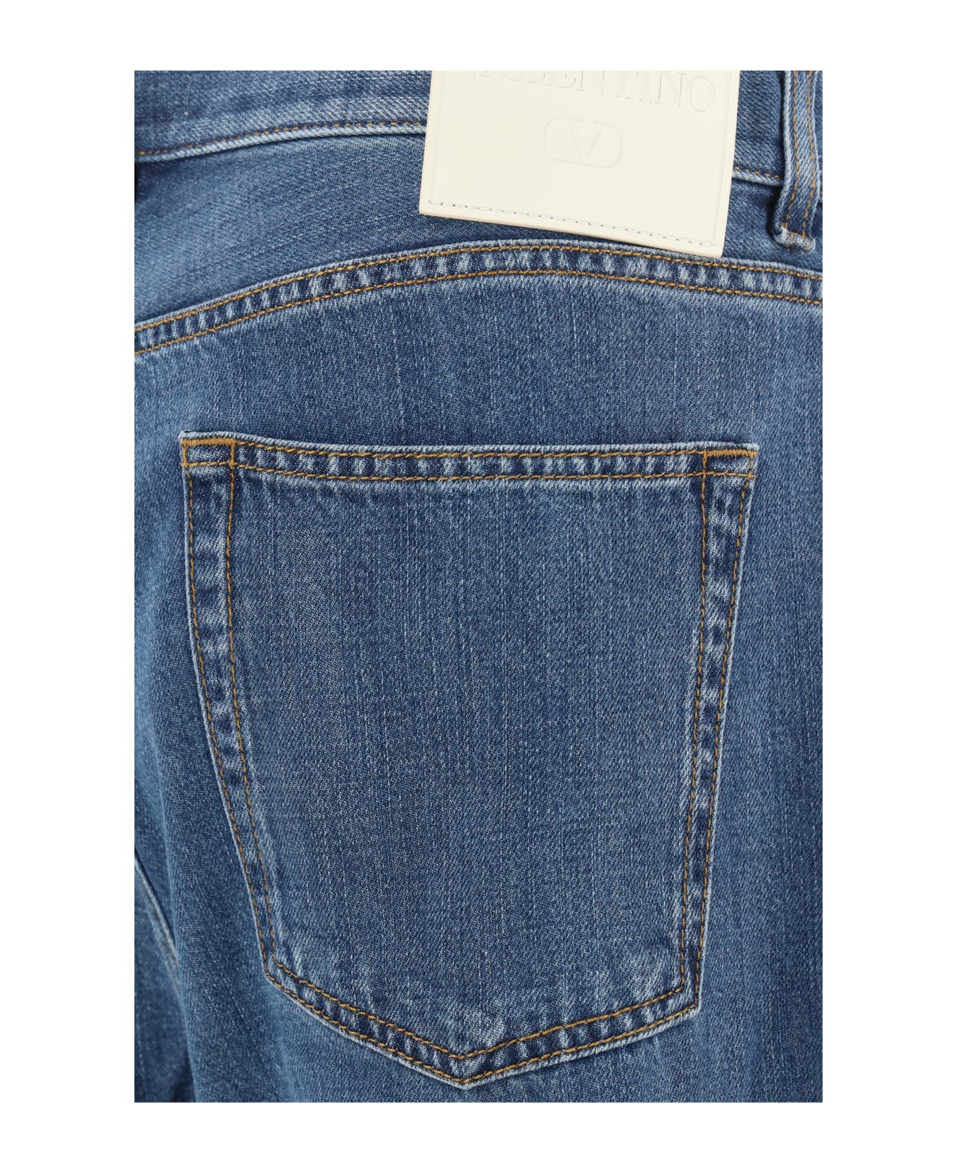 Valentino Denim Jeans - Medium Blue Denim