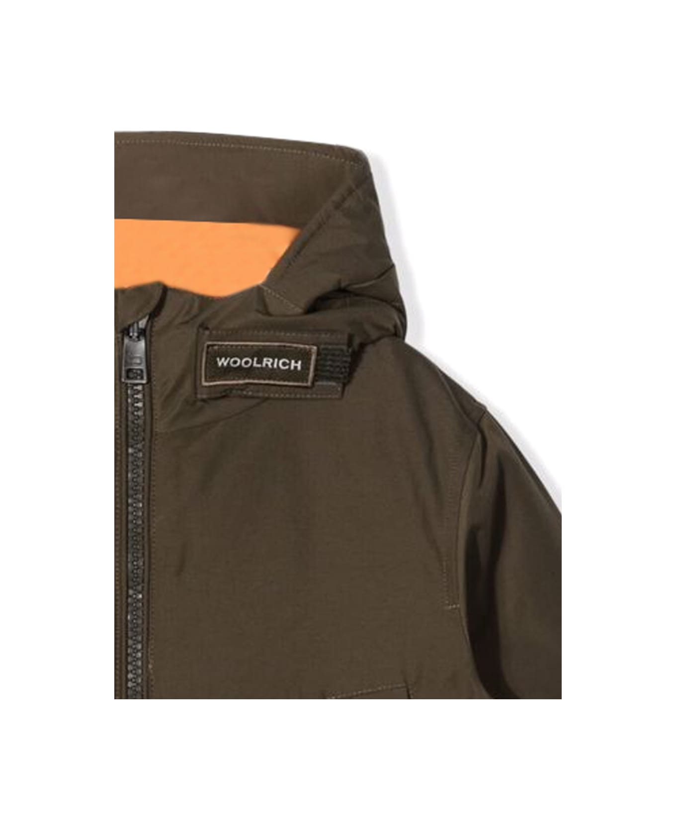 Woolrich Reversible Parka - GREEN