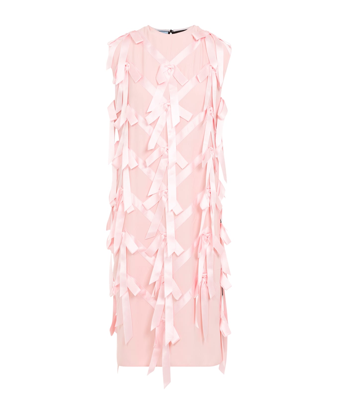Prada Panelled Sleeveless Dress - Quarzo