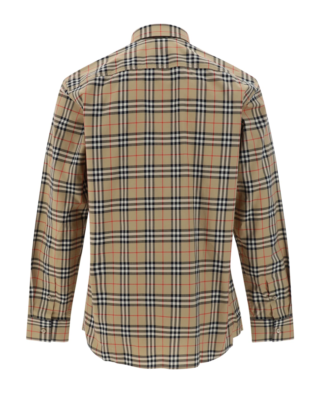 Burberry Simson Casual Shirts - Archive Beige Ip Chk