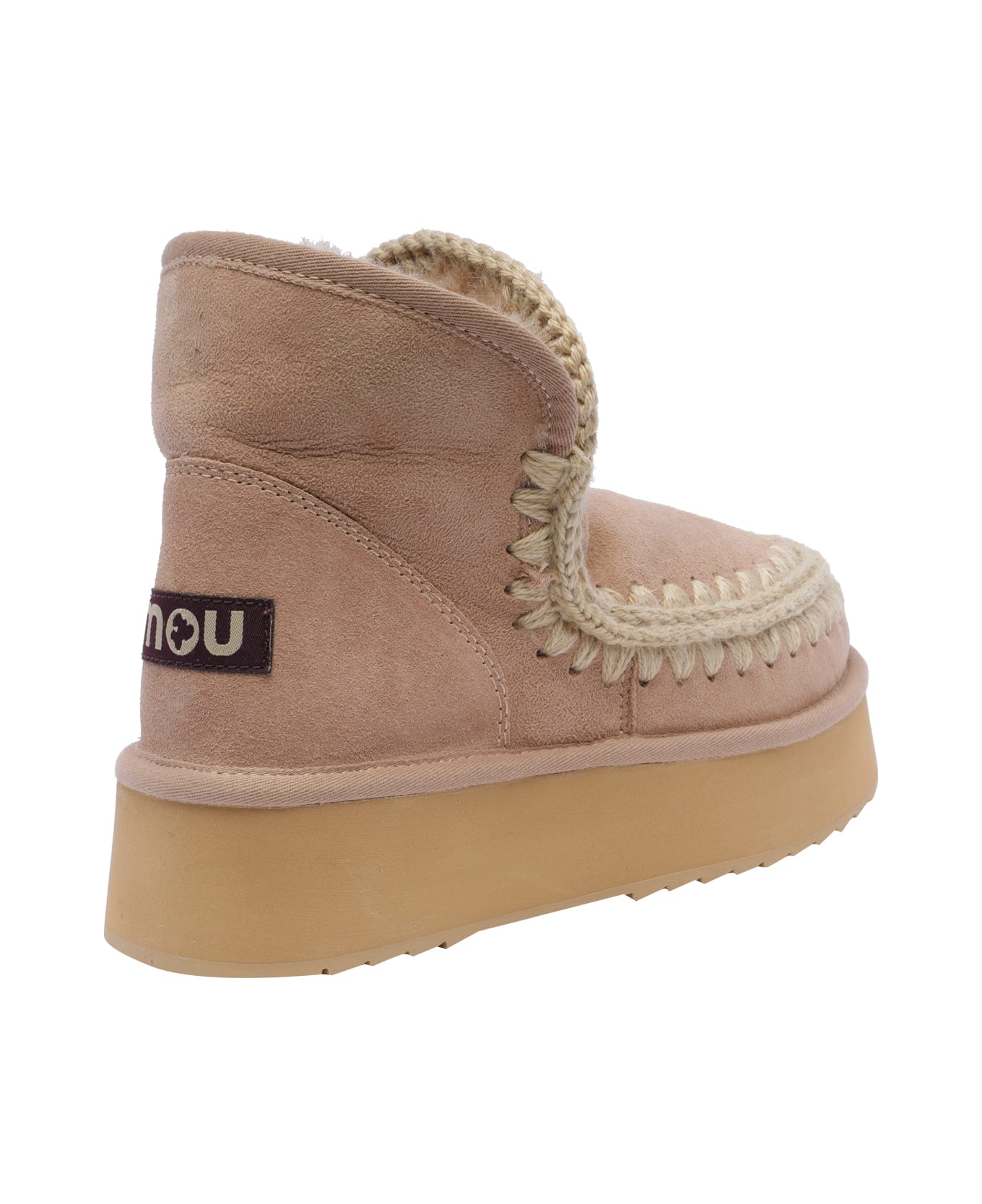 Mou Mini Eskimo Platform Boots - Beige スニーカー