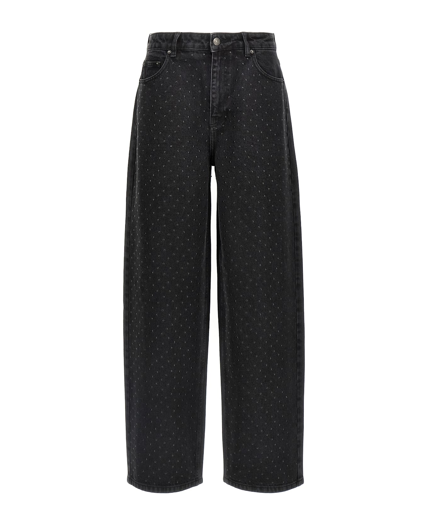 Rotate by Birger Christensen Studded Jeans - Black  