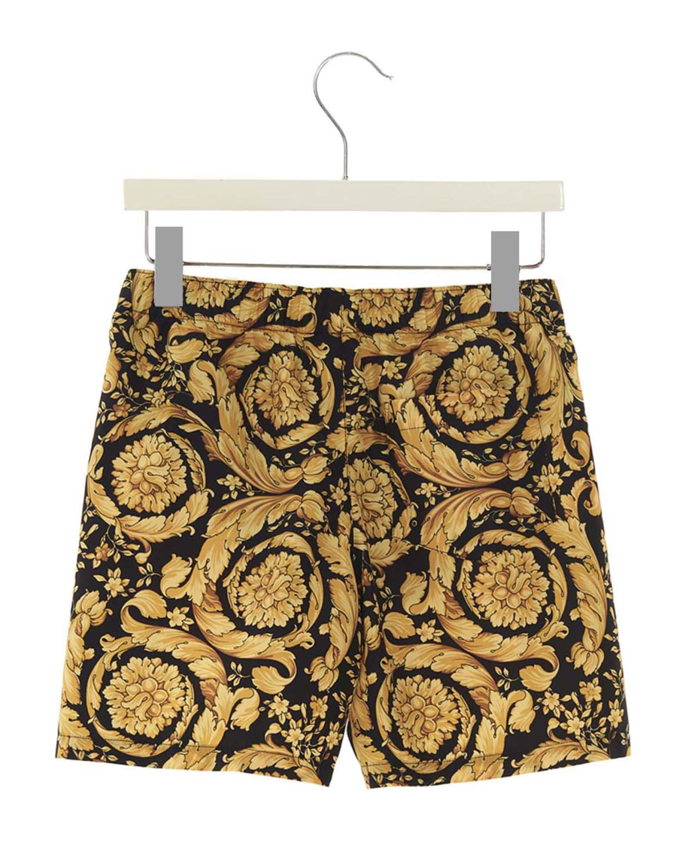Versace 'barocco' Beach Shorts - Multicolor