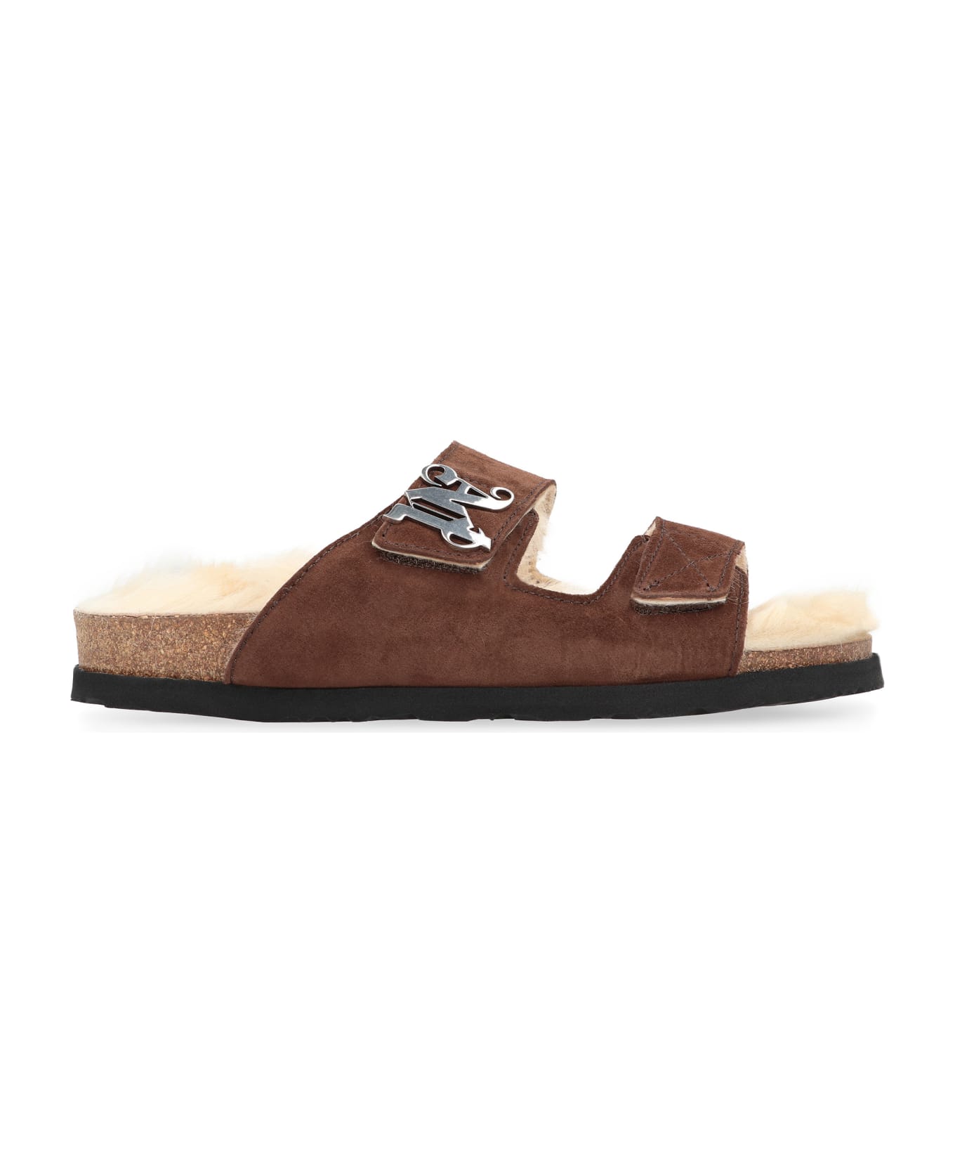 Palm Angels Suede Sandals - brown その他各種シューズ