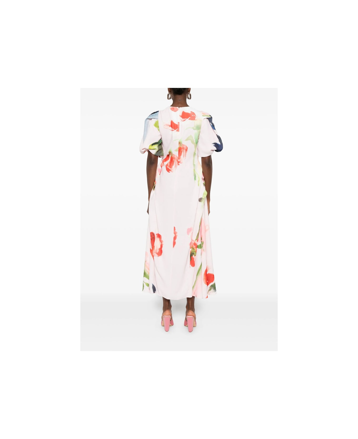 Stine Goya Dress - PINK/RED