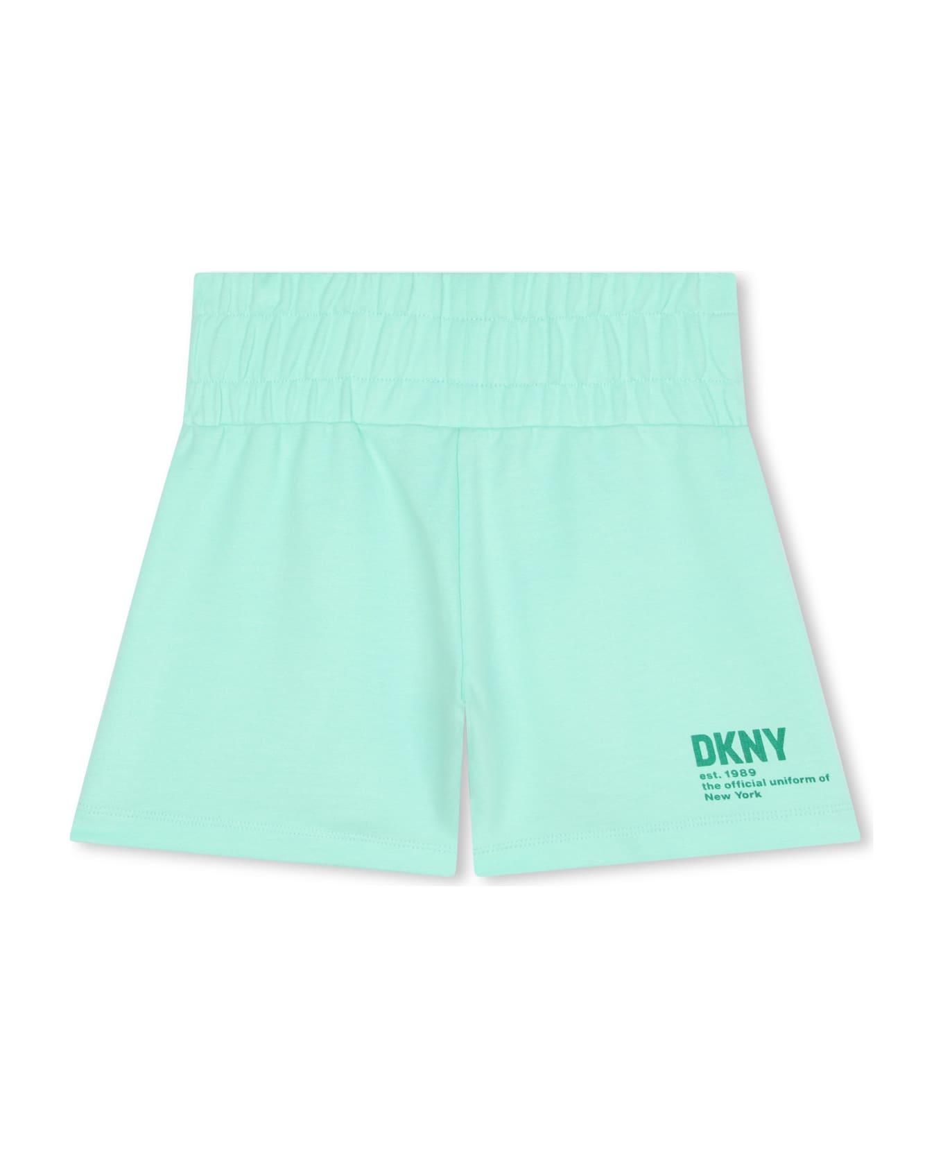 DKNY Shorts With Logo - Green ボトムス