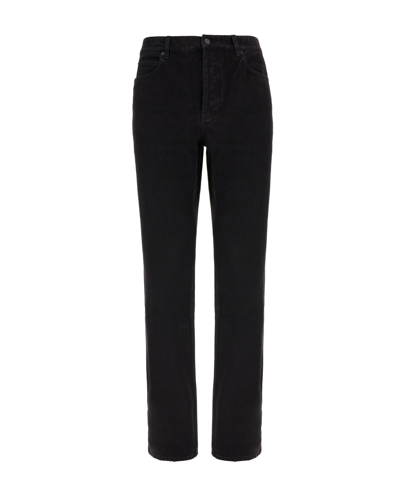 Saint Laurent Black Denim Jeans - MIDNIGHT BLACK