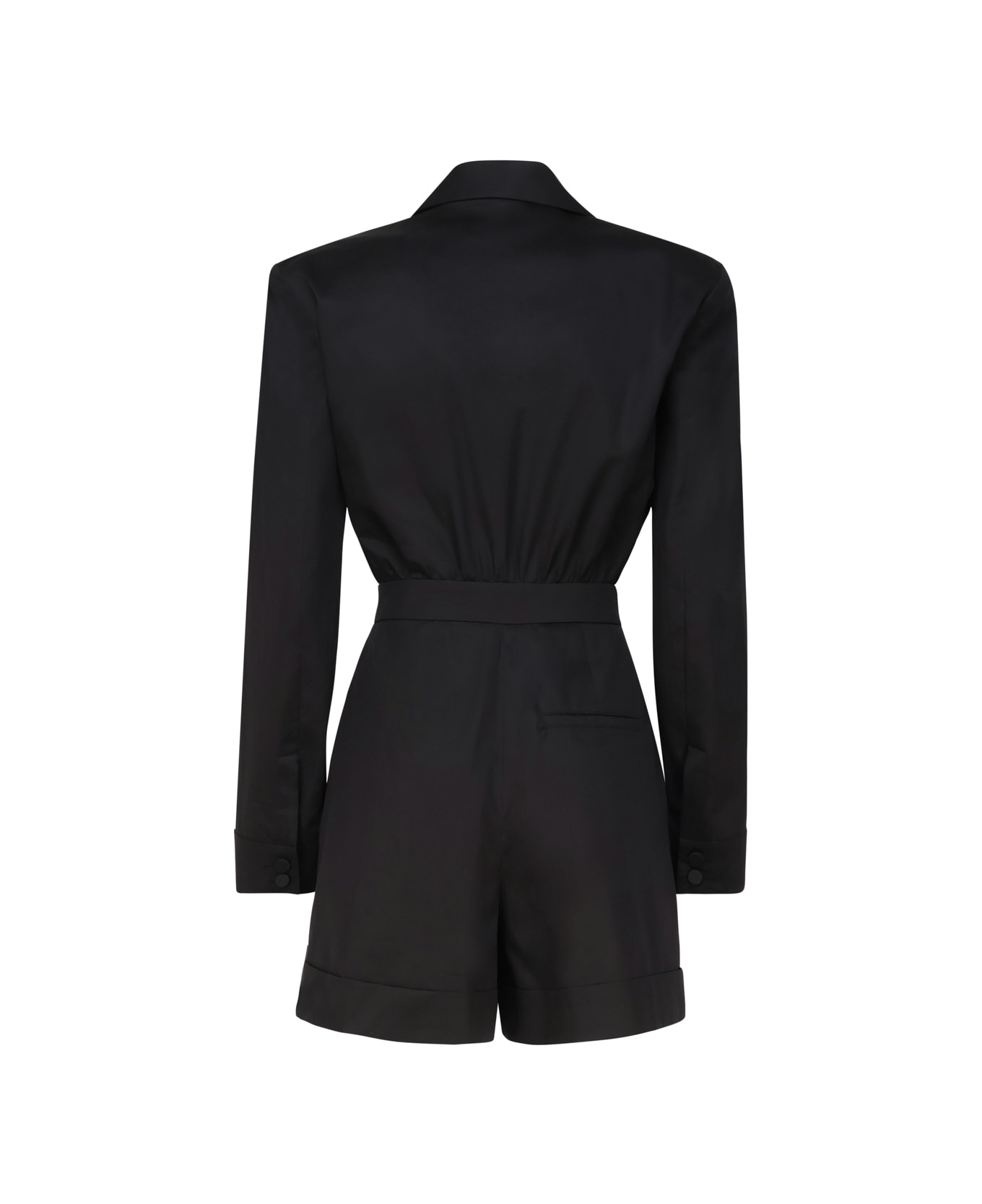 The Andamane Rina Cotton Jumpsuit - Black