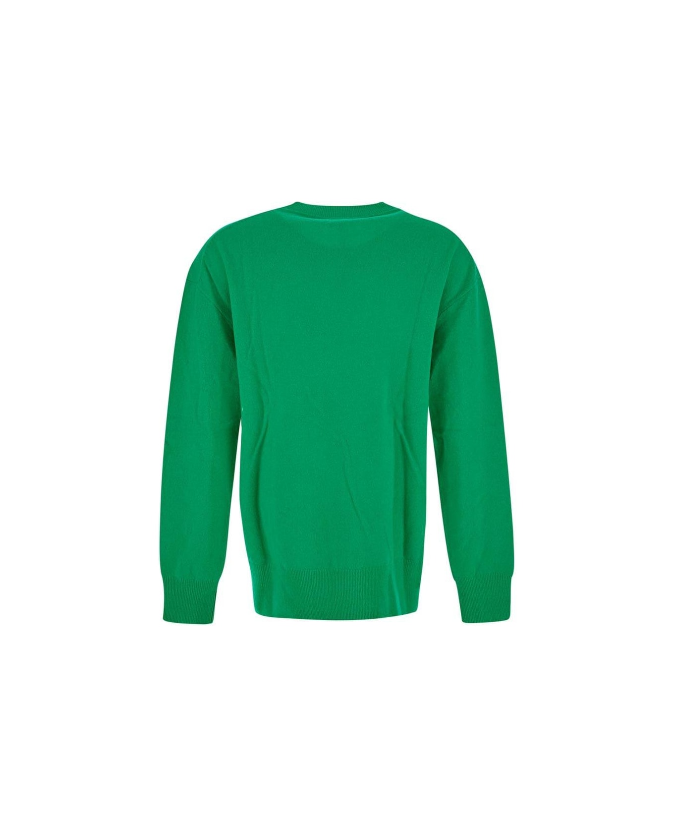 Krizia Tiger Knit Sweater - GREEN