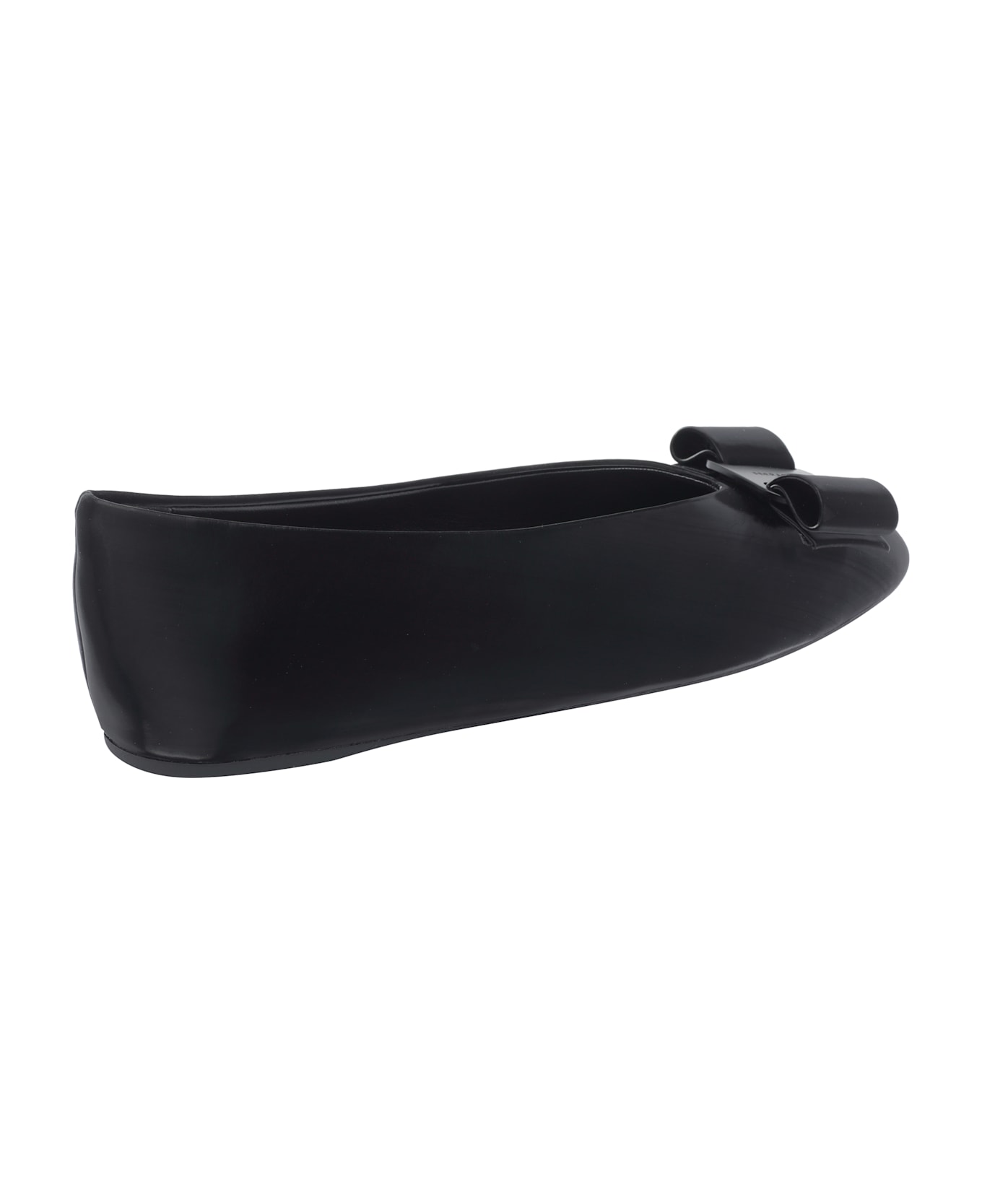 Ferragamo Vanna Ballets - Black フラットシューズ