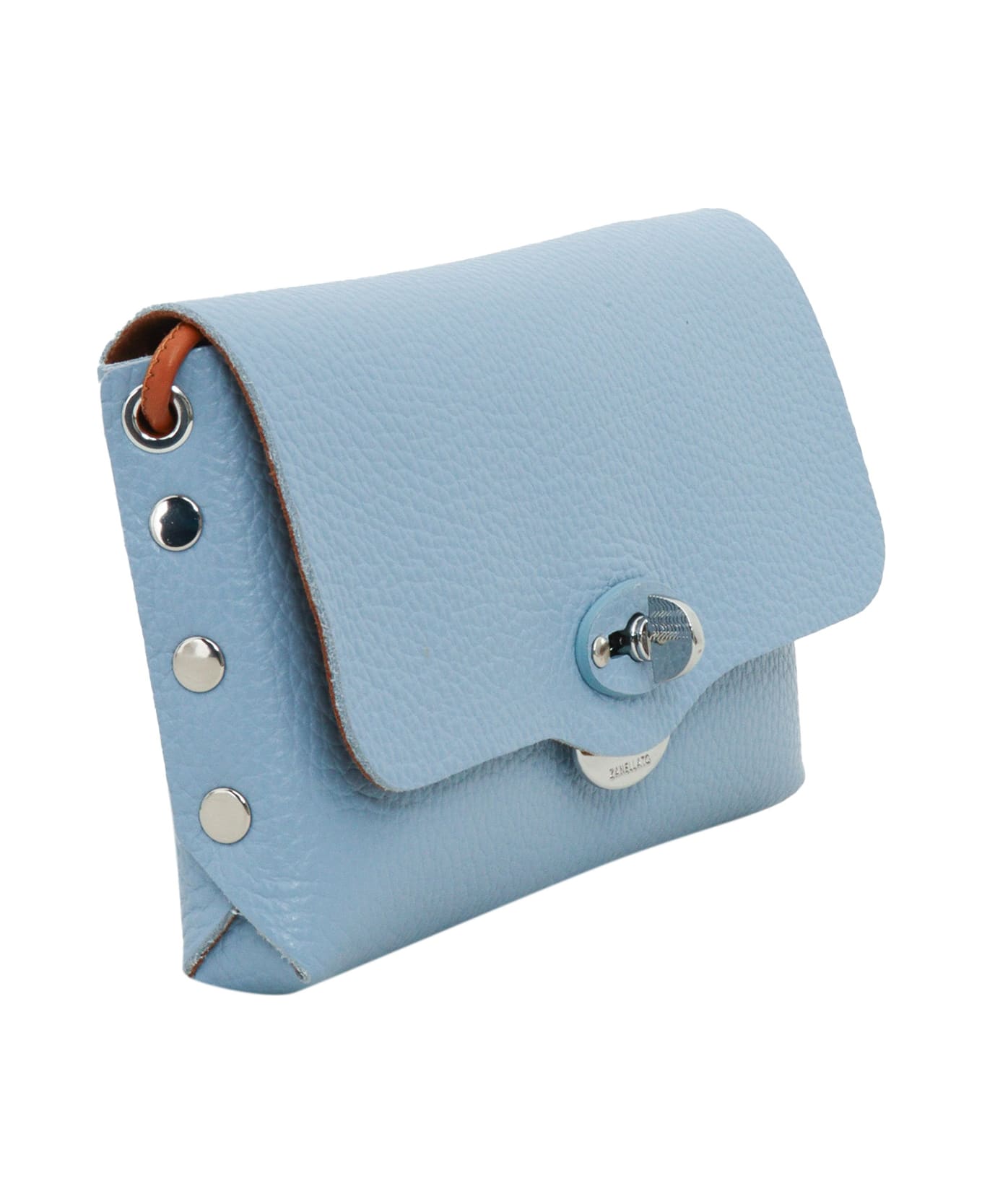 Zanellato Blue Letter Handbag - LIGHT BLUE