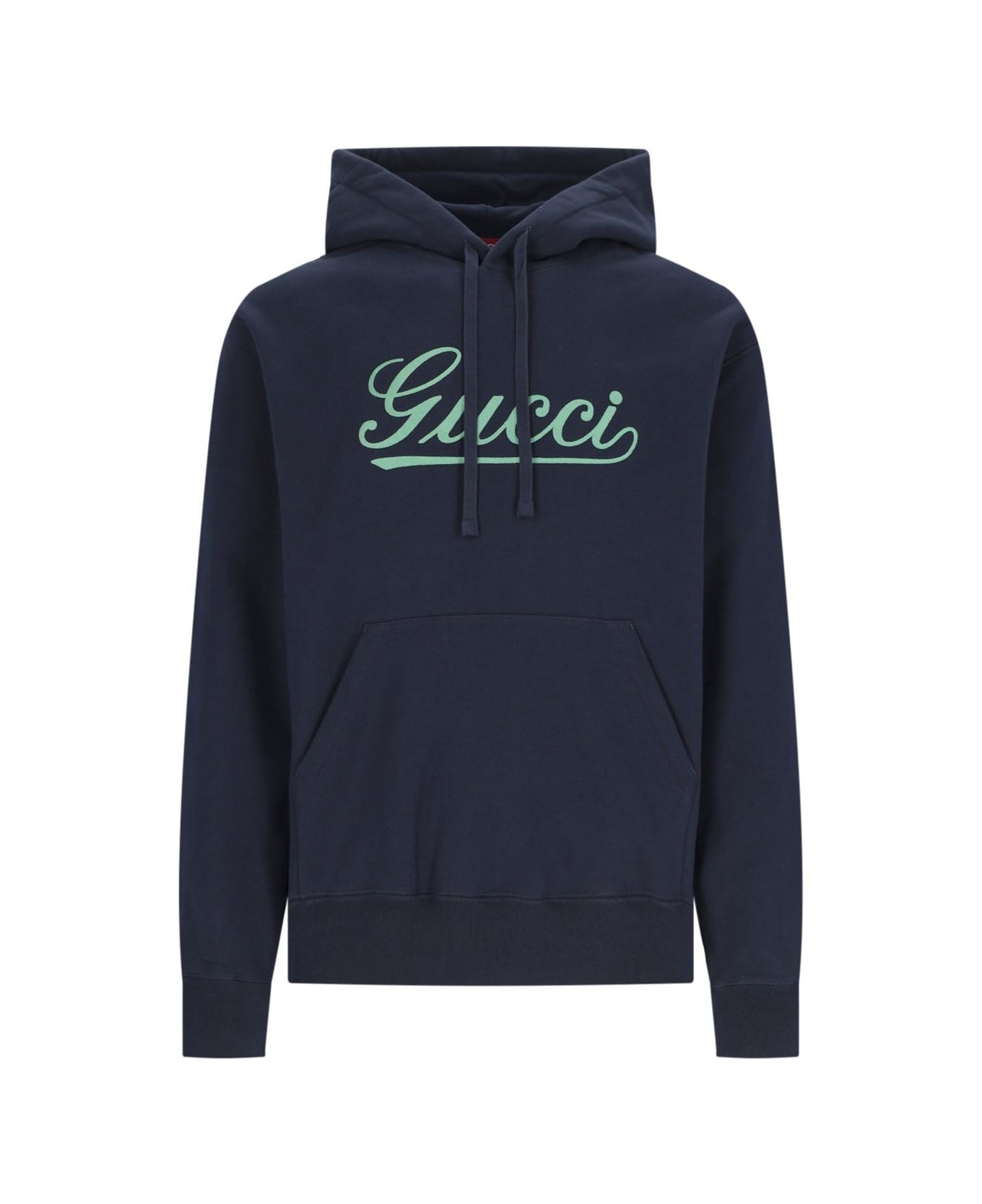 Gucci Logo Hoodie - Navy E Mix