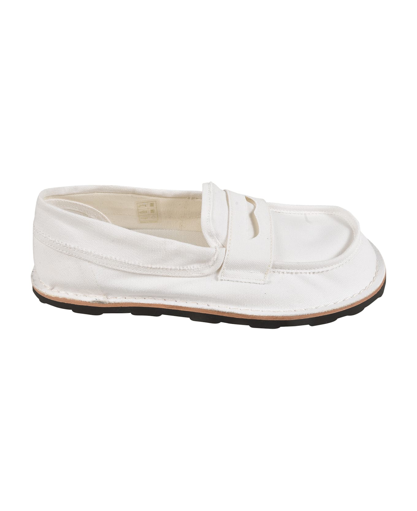 Moschino Classic Slide-on Loafers - White