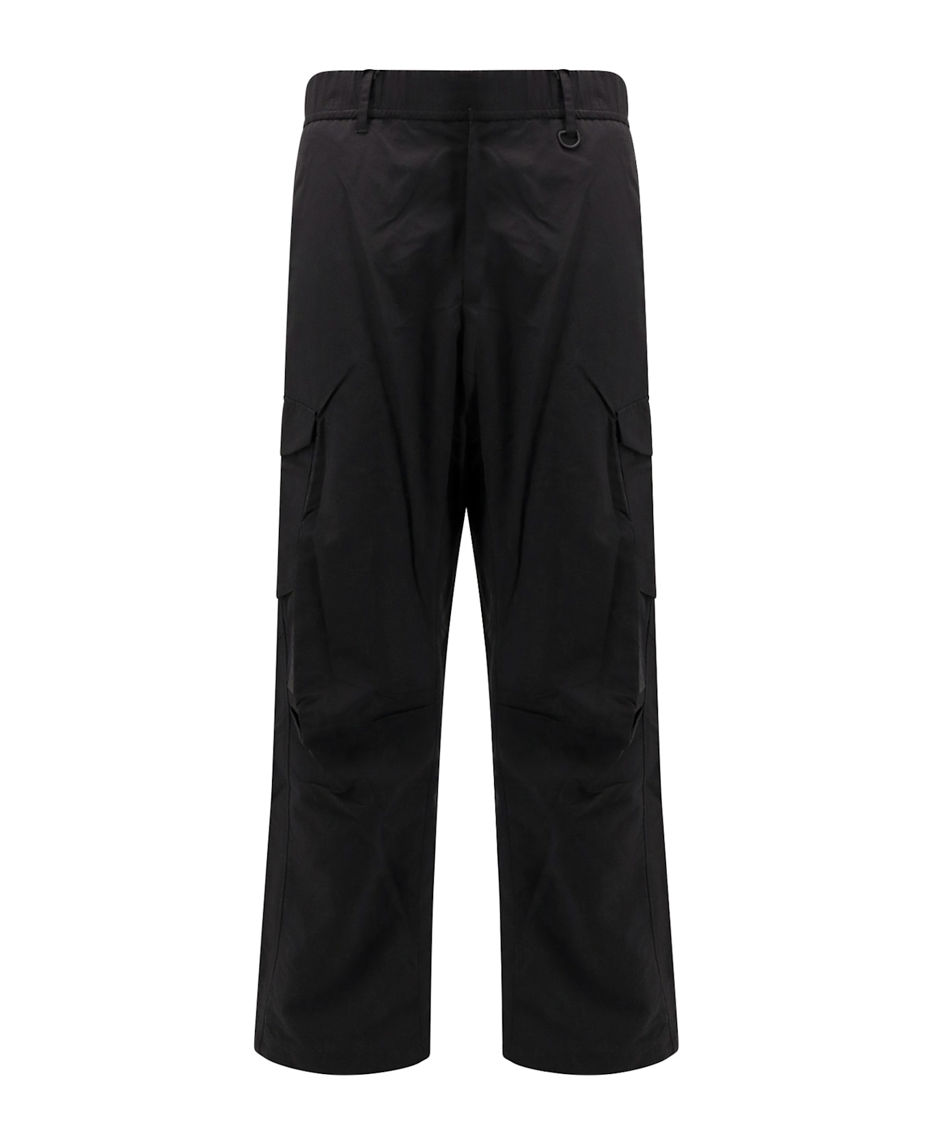 Herno Laminar Tech-popeline Cargo Trouser - Black