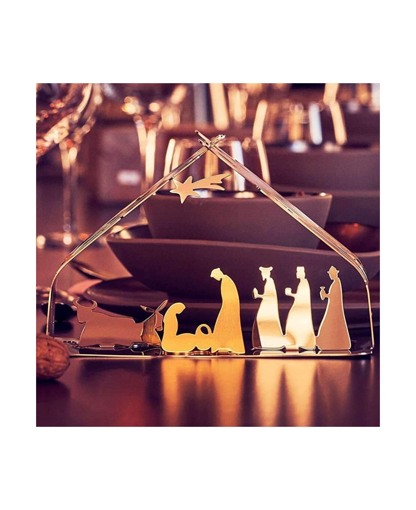 Alessi Bark Crib Presepe - Acciaio