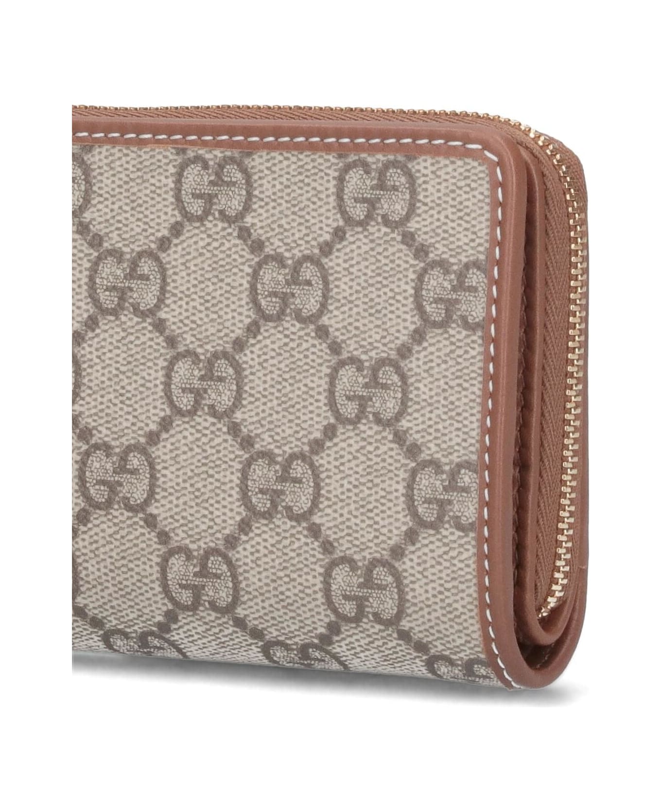 Gucci Mini Wallet 'gg Emblem' - Black Ebonye Sundial