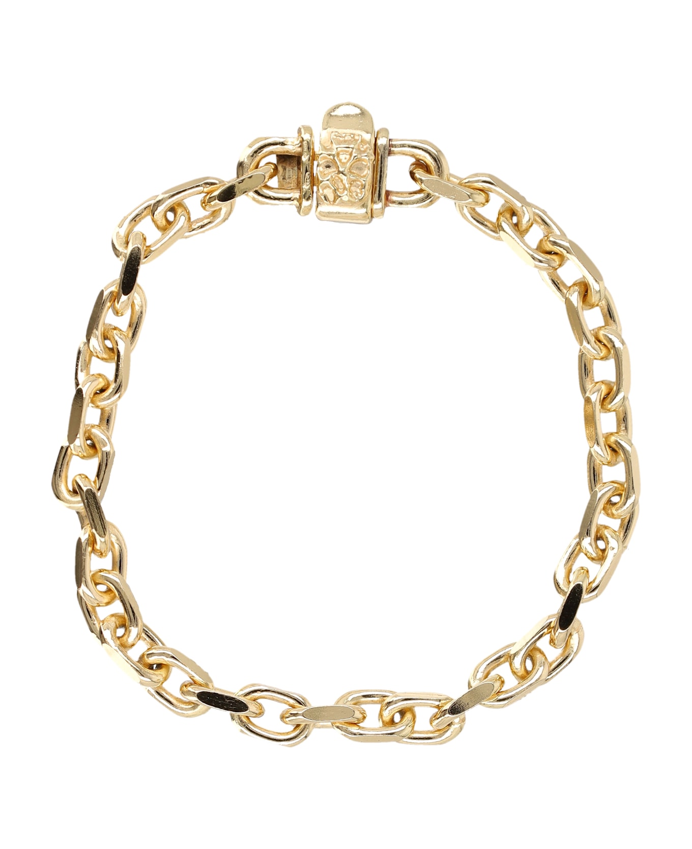 Emanuele Bicocchi Gold-plated Silver Chain Bracelet - GOLD