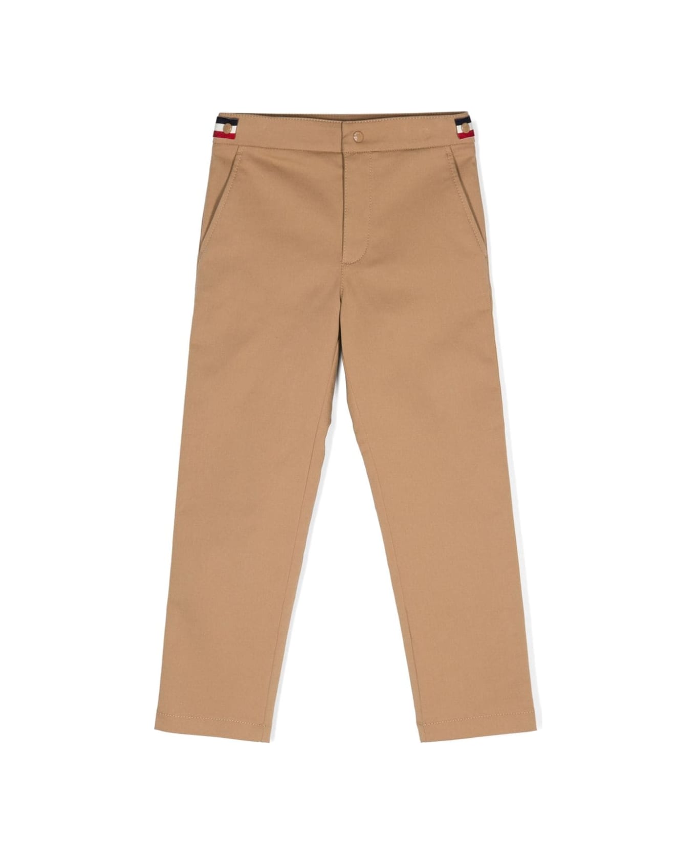 Moncler Beige Trousers Boy - Stone