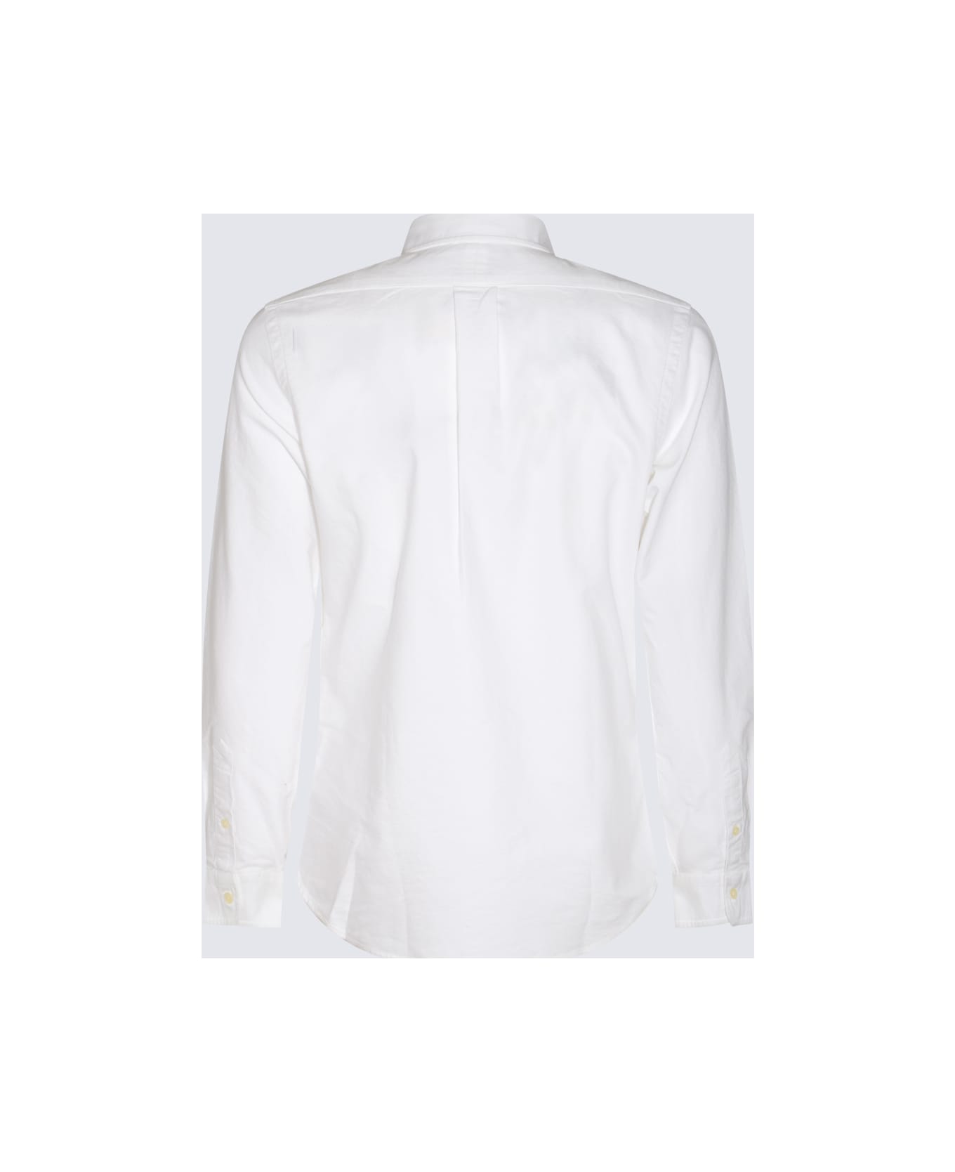 Polo Ralph Lauren White Cotton Shirt - BSR WHITE