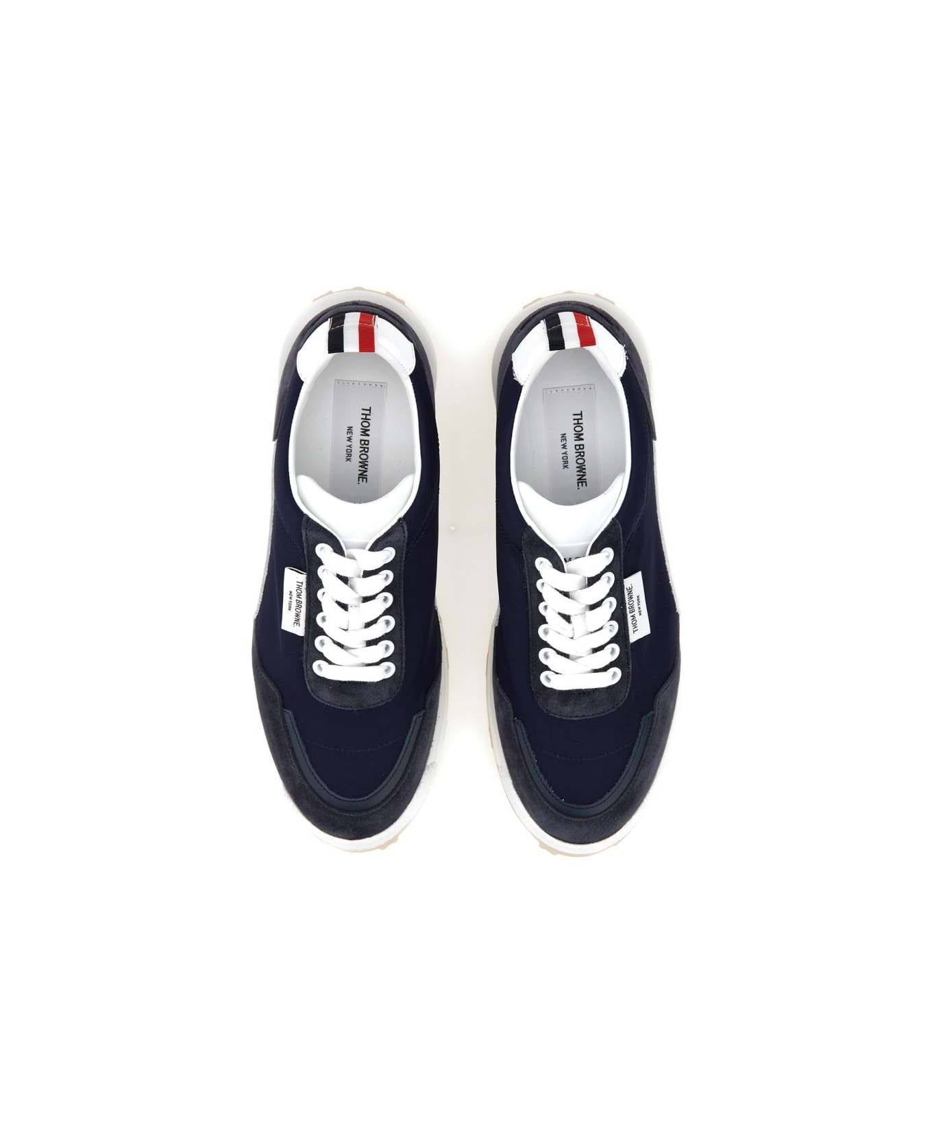 Thom Browne Sneaker With Logo - BLUE