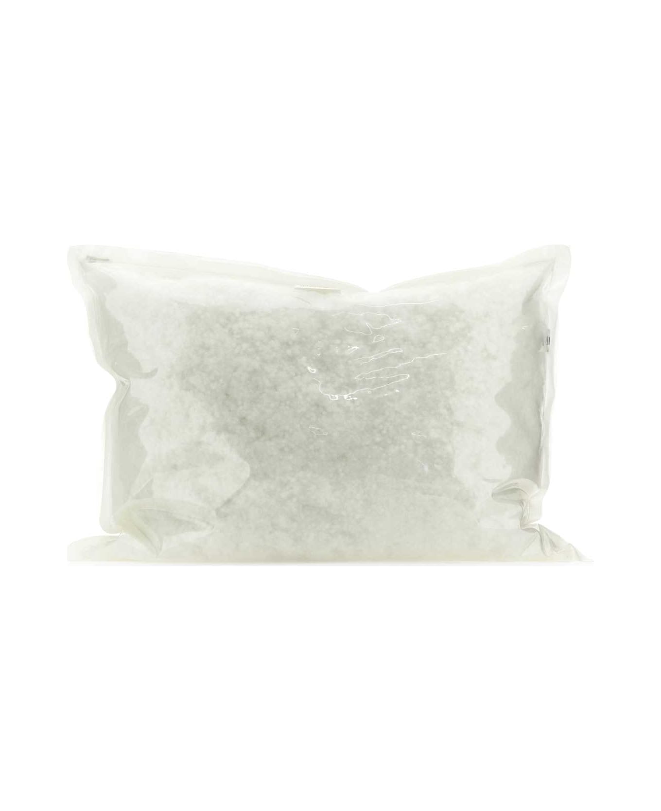 J.W. Anderson White Tpu Large Cushion Clutch - White