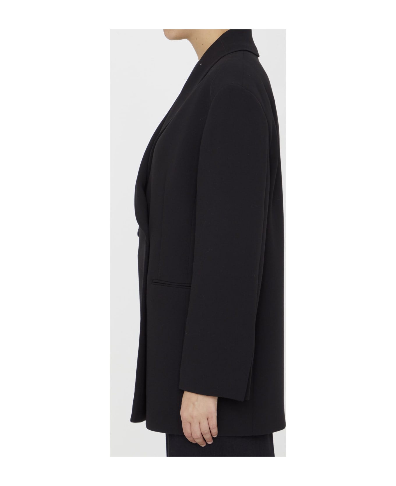 The Row Diomede Jacket - BLACK