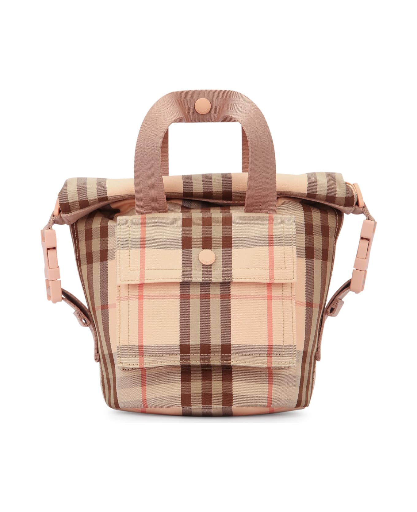 Burberry Sm Chk Tote - PLUSHIPCHECK