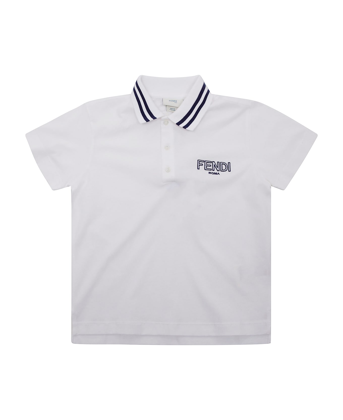 Fendi Jersey Polo - Pastel