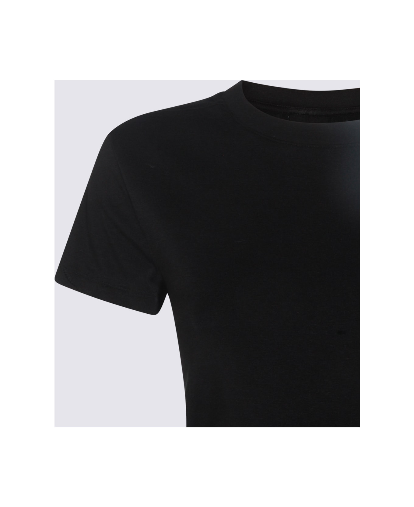 Thom Krom Black Cotton T-shirt - Black