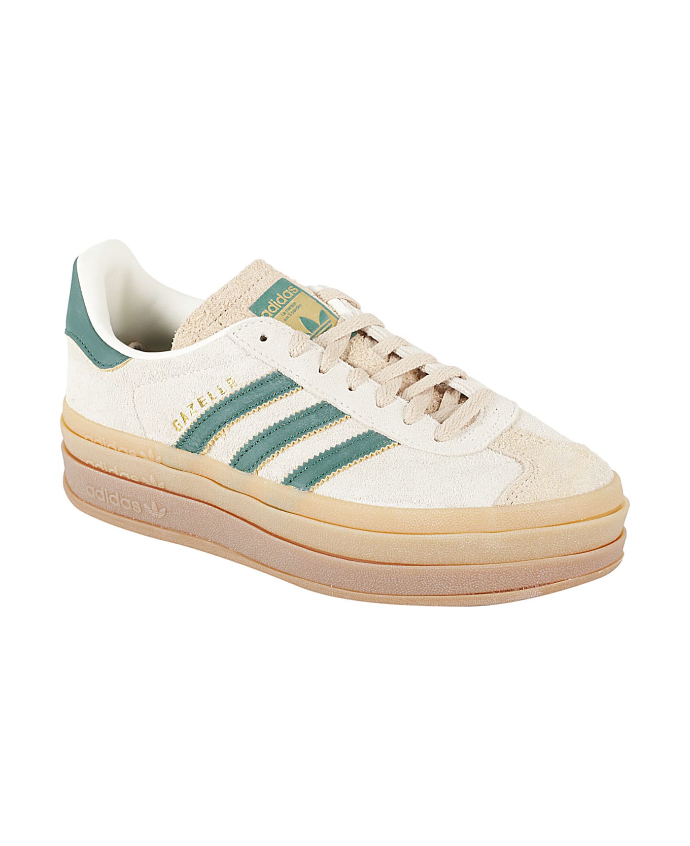 Adidas Originals Gazelle Bold Lace-up Sneakers - CWHITE