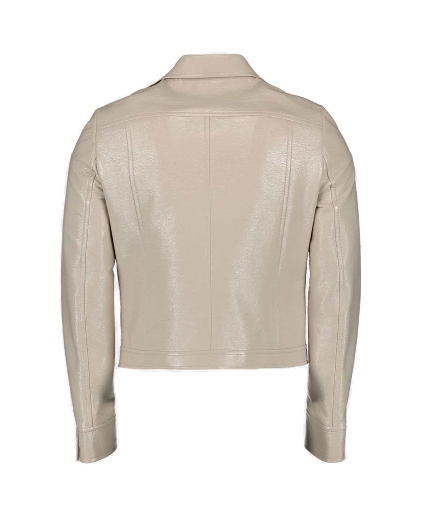 Courrèges Reedition Vinyl Jacket - Black