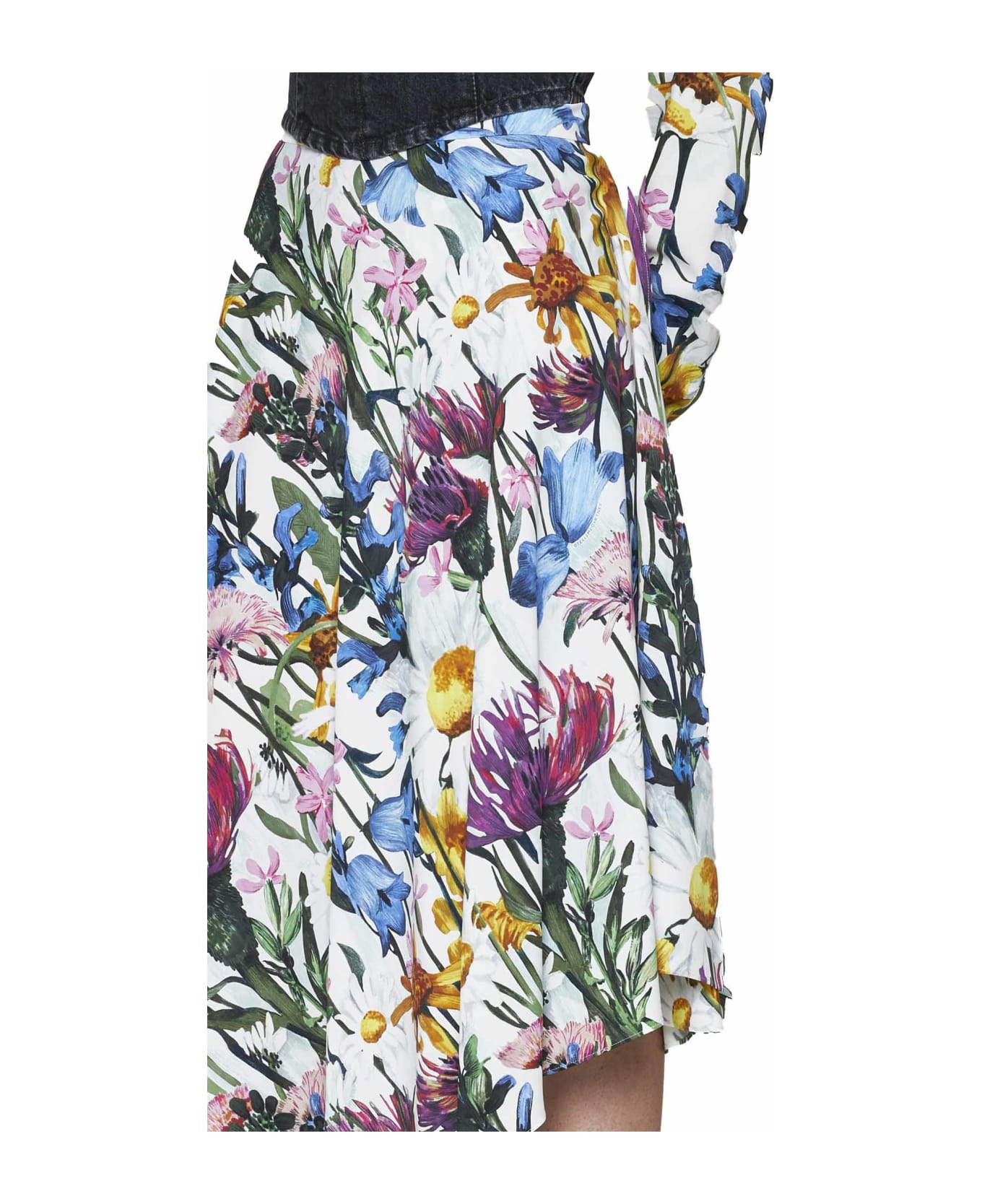 Stella McCartney Rewild Floral Print Skirt - Multicolor
