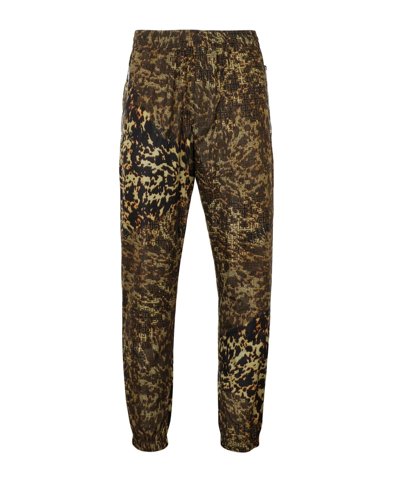 Givenchy 4g Printed Straight Leg Joggers - GREEN