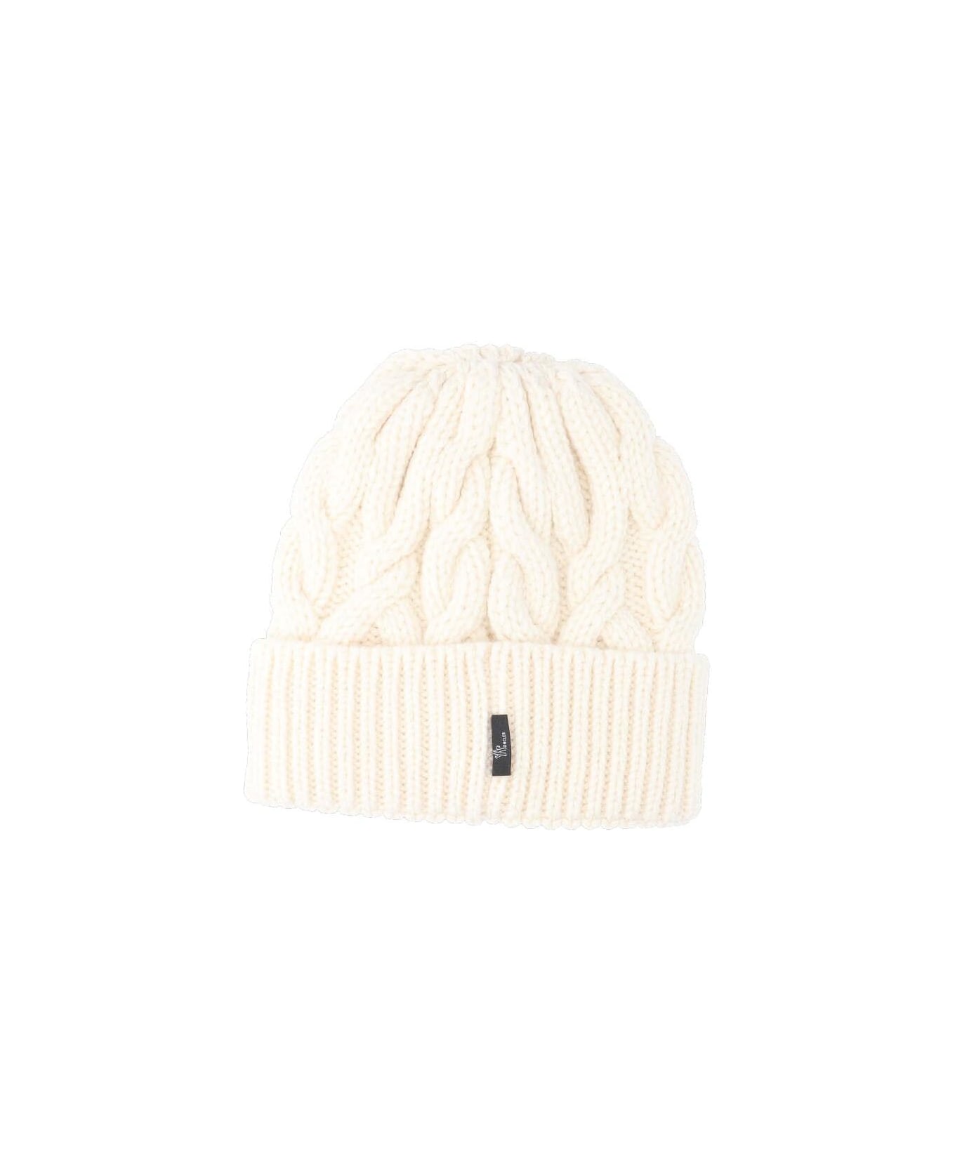 Moncler Grenoble Wool Logo Beanie