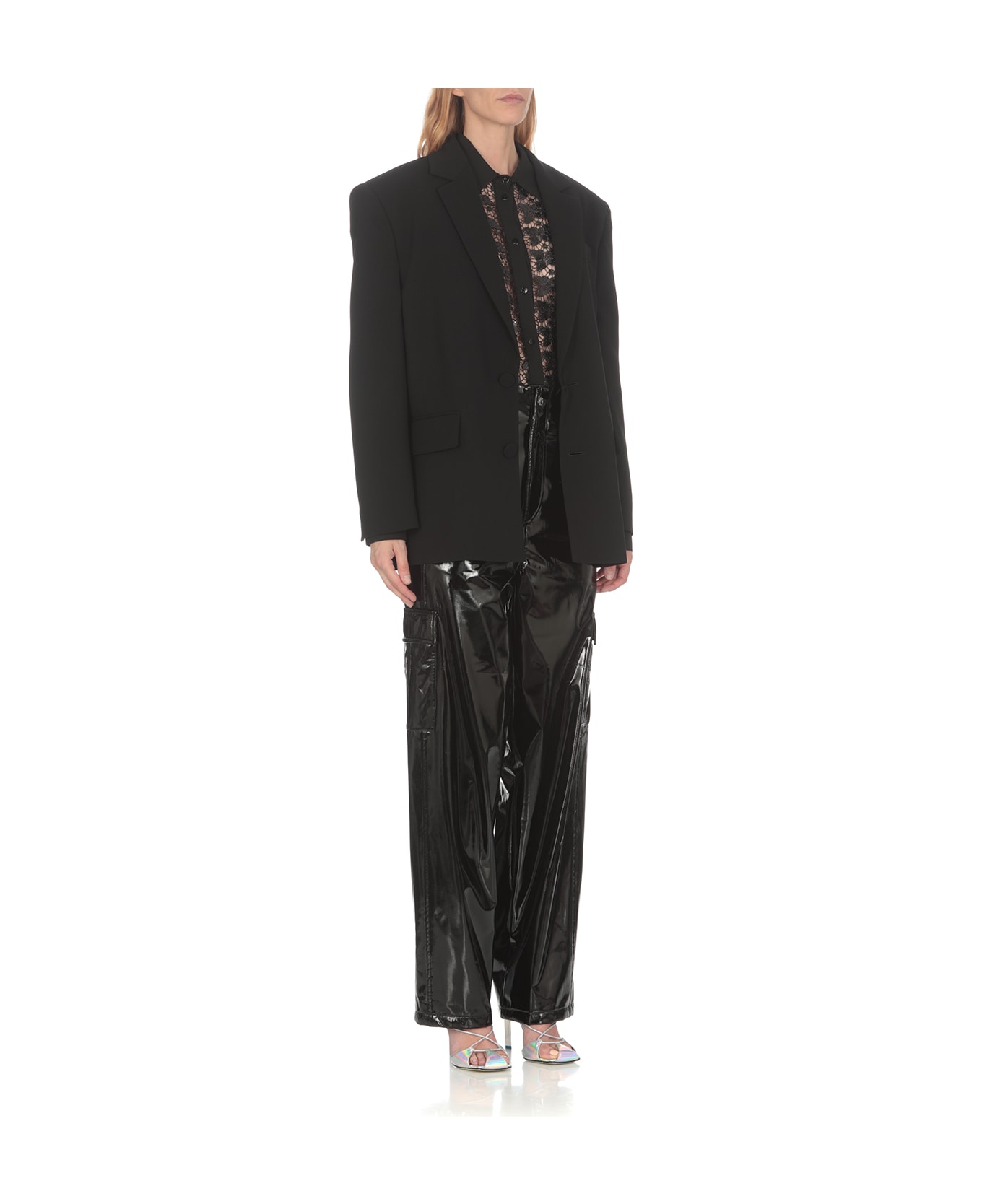 NEW ARRIVALS Carine El Hedonism Shirt - Black