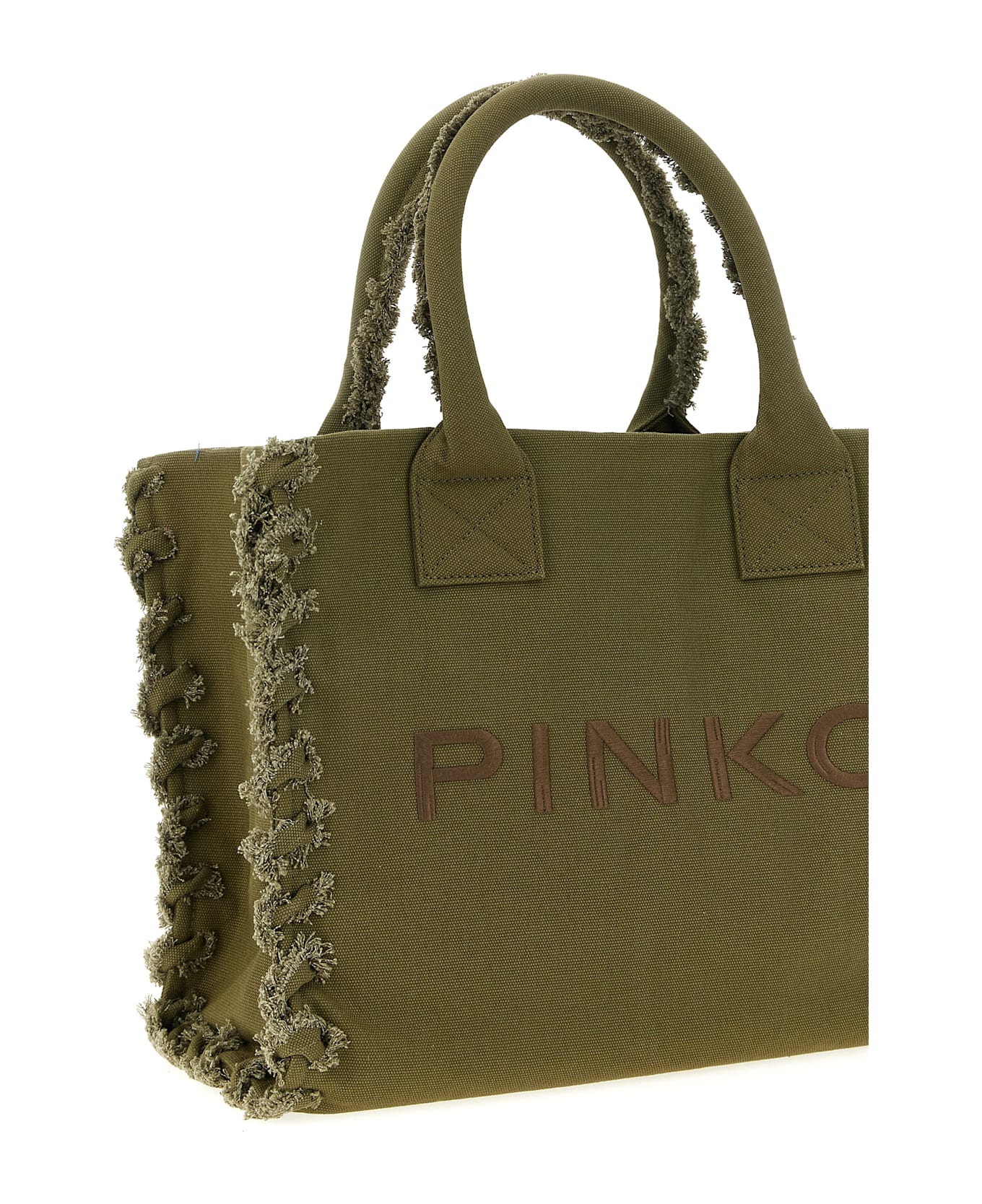 Pinko Medium 
beach
 Shopping Bag - Green