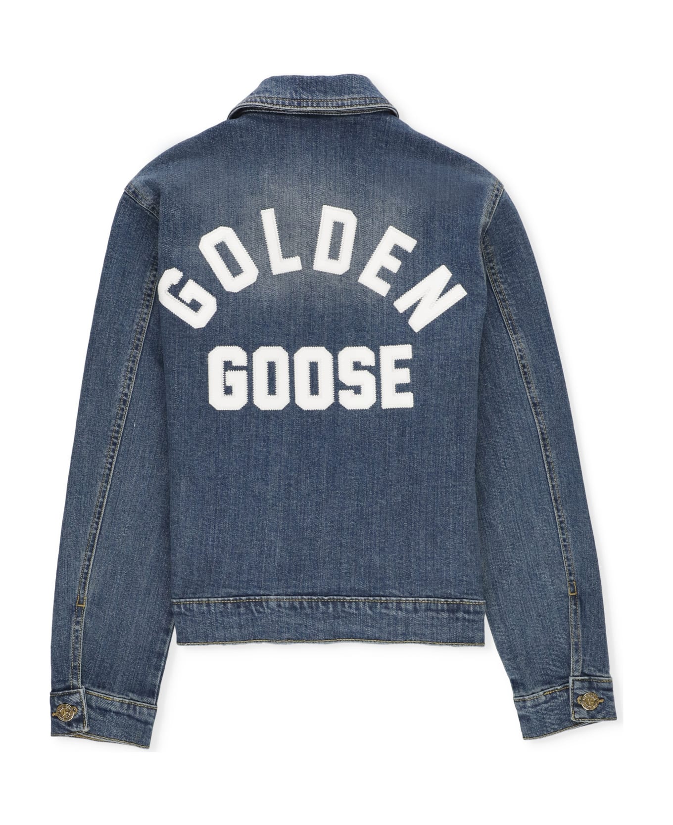 Golden Goose Journey Collection Denim Jacket - Blue コート＆ジャケット