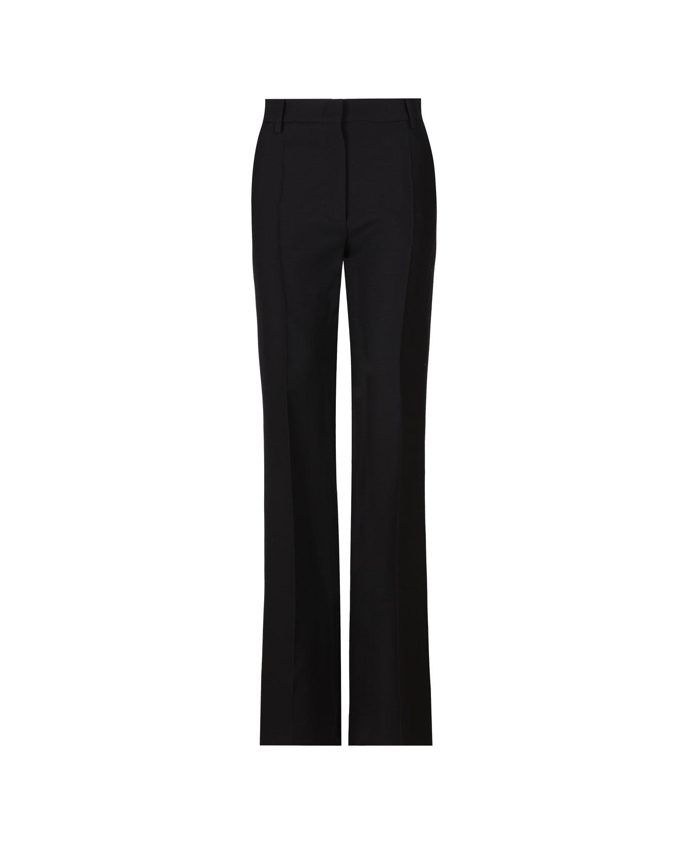 Valentino High Waist Tailored Trousers - Black ボトムス