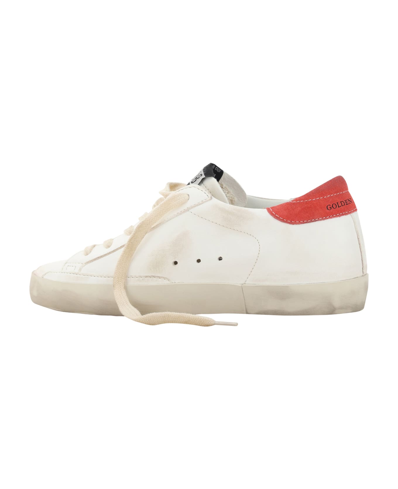 Golden Goose Superstar Classic Leather Sneakers - Cream/Fucsia スニーカー