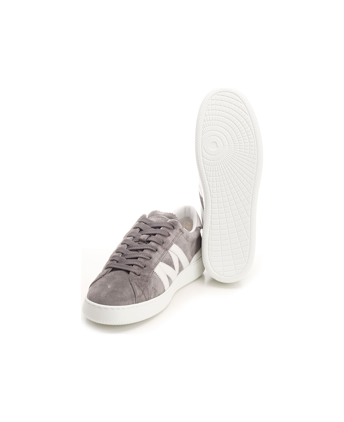 Moncler 'monaco M' Sneakers - Grey